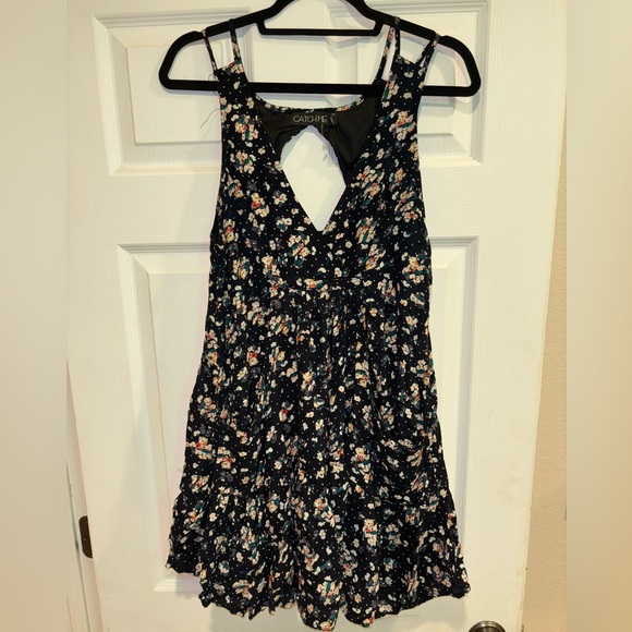 Cache Dresses & Skirts - Floral Sleeveless Dress with pocket detail
